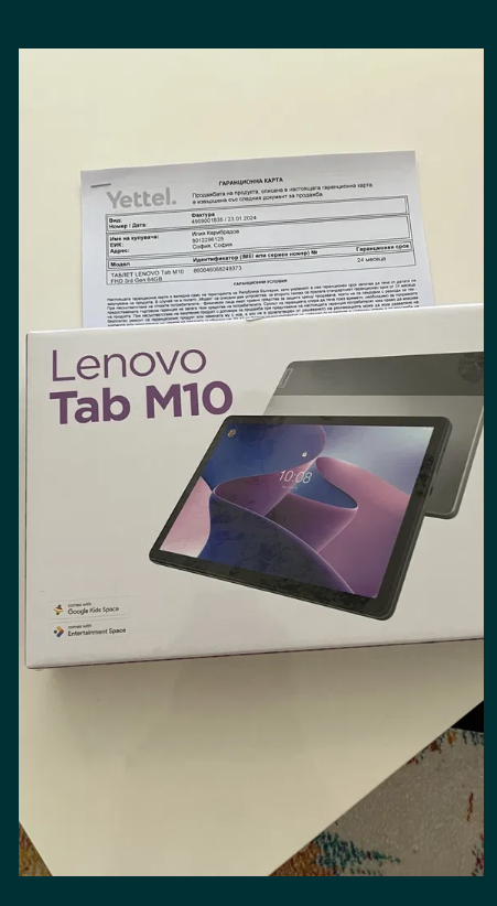 Тест - Lenovo Tab M10